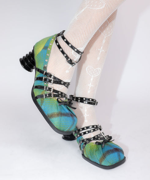 Gradation Balloon Toe Shoes
